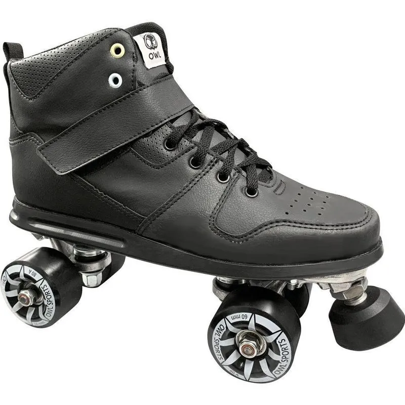 Patins Owl Sports Musta Aluminum Tamanho 37