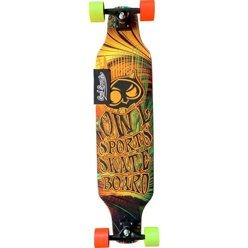 Skate Longboard Completo Owl Sports Tribe Speed