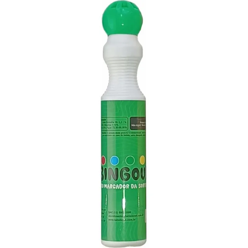 Marcador para Bingo Verde 40ML CX.C/06