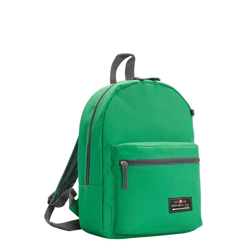 Mochila Escolar Juvenil Republic Vix By Chenson 8720024 Verde