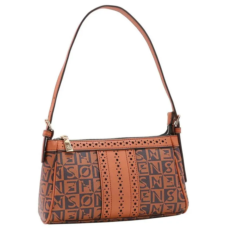 Bolsa Feminina de Ombro Chenson Marrom 3483441 UNICO