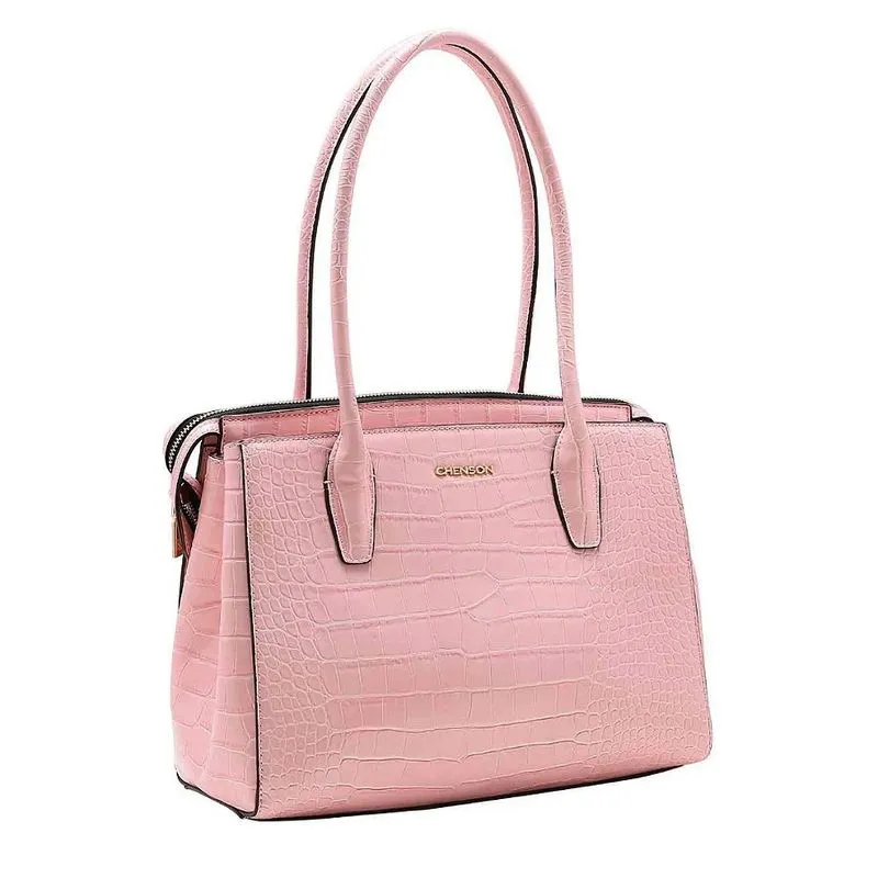 Bolsa Chenson Tote Croco 83444 - Feminino