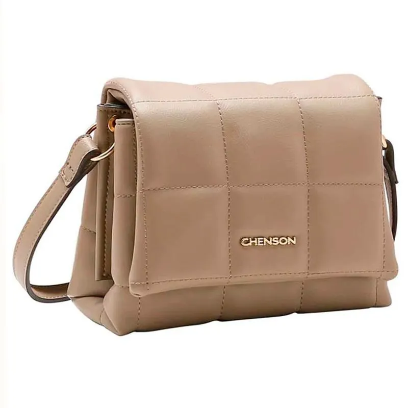 Bolsa Transversal Feminina Chenson Retrô Marrom 3483544 UNICO