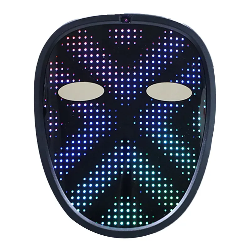 Máscara Led Para Gesto Infantil Sensoriamento Iluminação Máscara Facial Para Hall