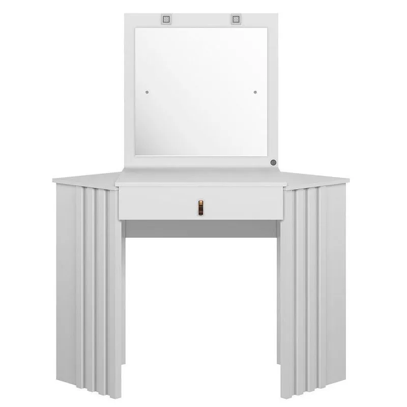 Camarim De Canto Glitter Branco Móveis Albatroz