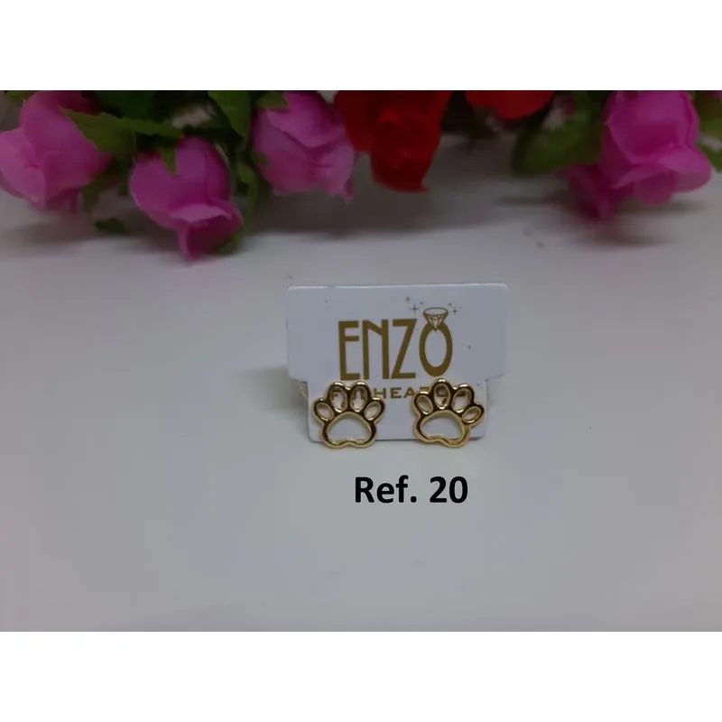 Brincos Pequenos Folheados A Ouro 18 (anúncio 2)