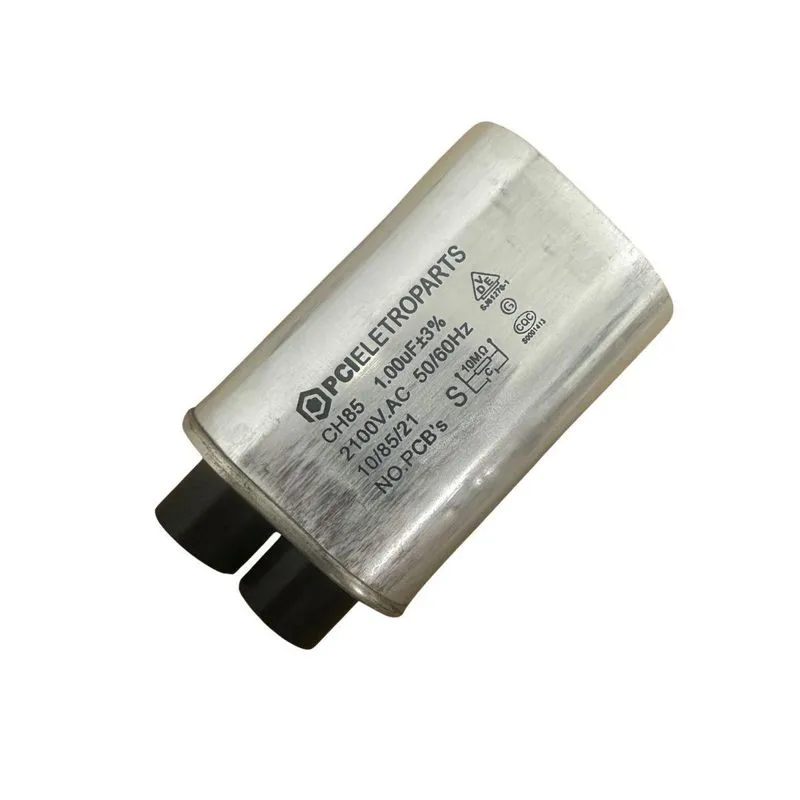 2xcapacitor De Alta Tensão Microondas 1.00uf 2100v 3t