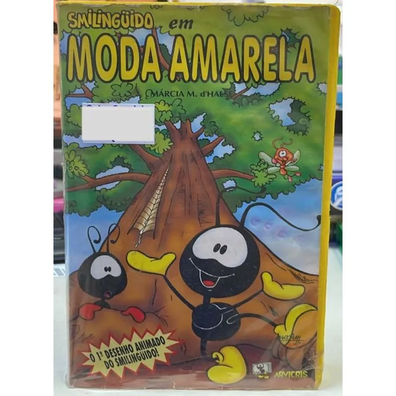Usado - Fita Vhs - Smilinguido Em: Moda Amarela