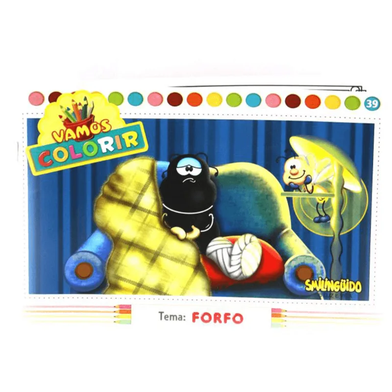 Livro p/Colorir Forfo - Luz e Vida