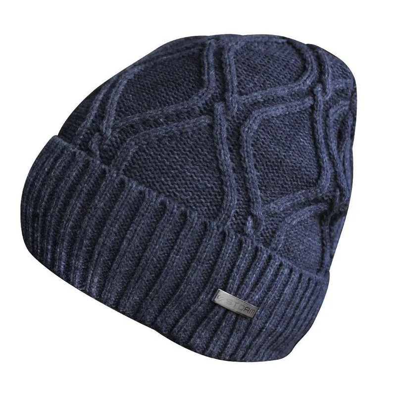Touca Gorro Adulto Peluciada Azul Marinho Tamanho Único