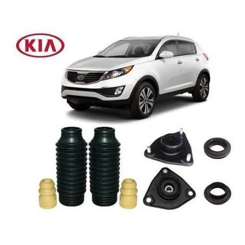 2 Kit Coxim Rolamento Batente Coifa Kia Sportage 2011 2012 2013