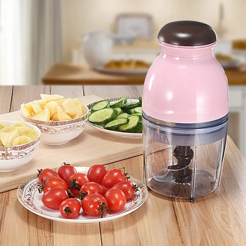 Processador De Alimentos Elétrico Cortador Triturador Forte 600ml