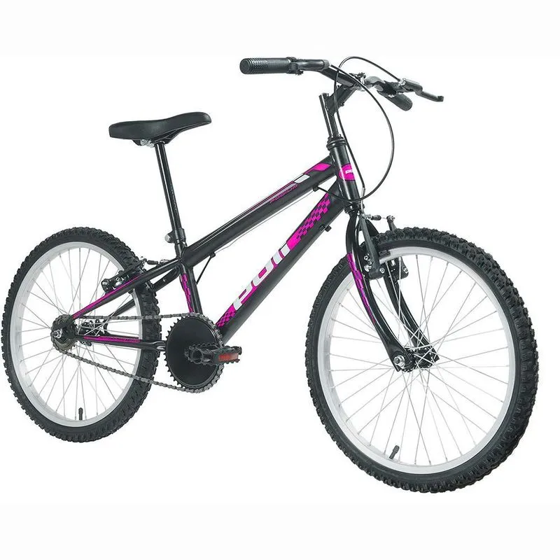 Bicicleta Polimet Podium Feminina Preto Aro 20