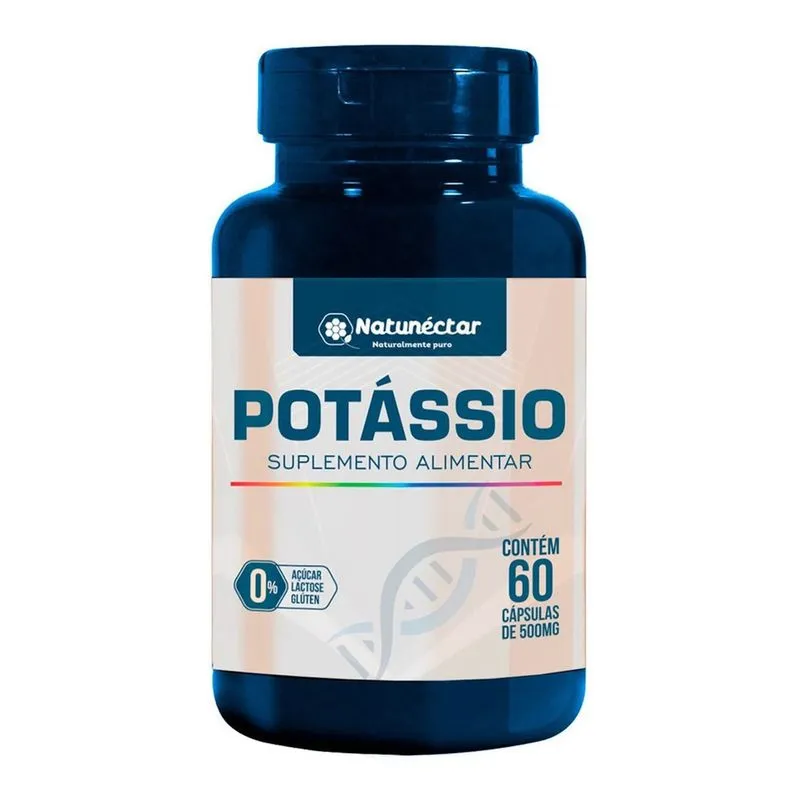 Potássio Quelato - Natunéctar - 60 Cápsulas