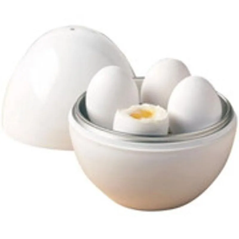 Cozedor 4 Ovos Cozidos Recipiente Fazer Microondas Design