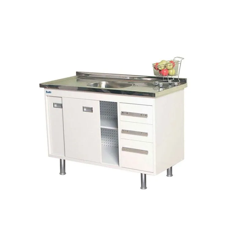 Gabinete de cozinha 105cm Ravenna branco Bonatto