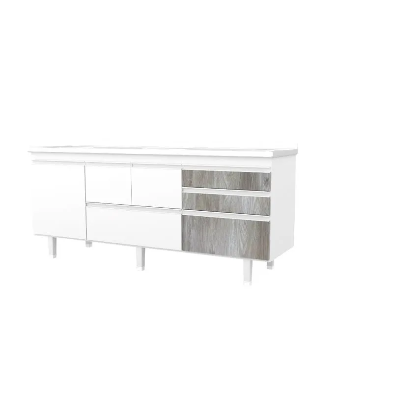 Gabinete New Montreal p/ Pia 194x64x53cm Carvalho Bonatto