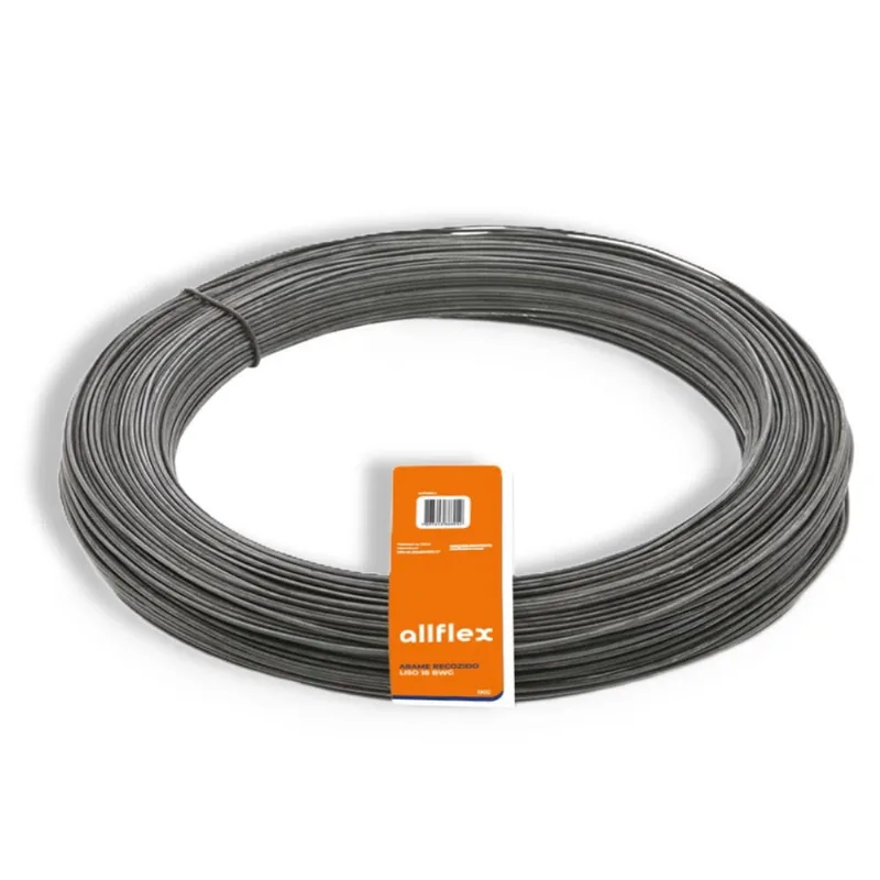Arame Recozido Liso BWG18 Fio 1,24mm allflex 1un de 1kg