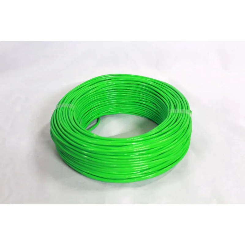 Fio Cabo Flexível 4 Mm 40 Metros Verde