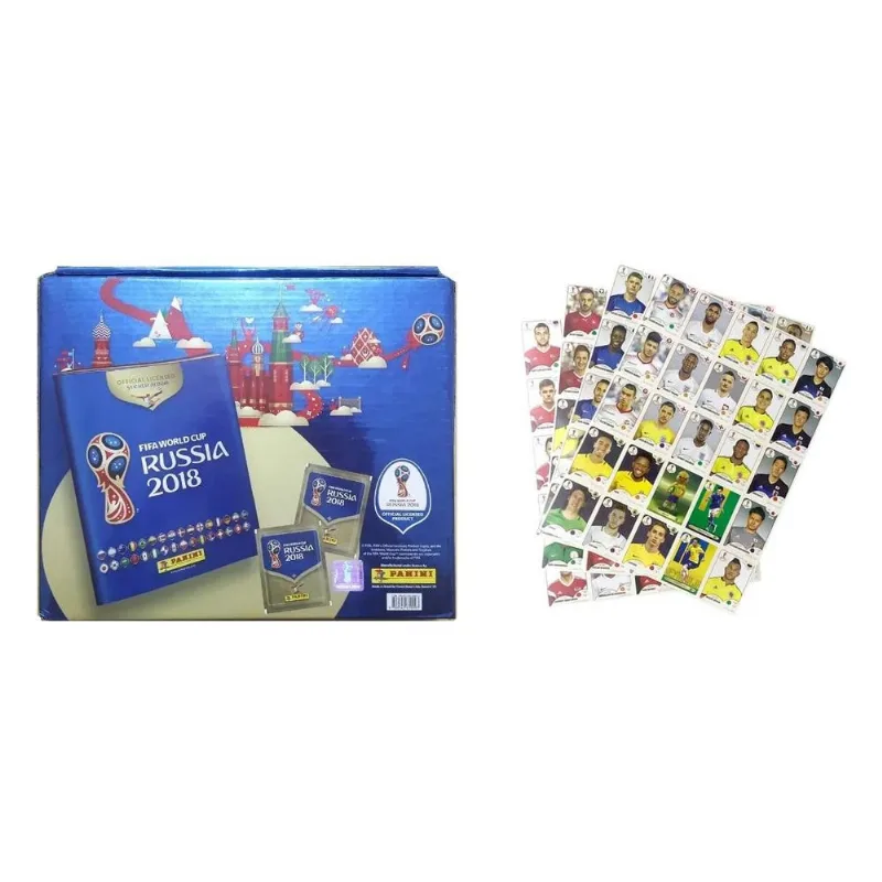 Box Maleta Exclusiva Copa 2018 E Atualização 100 Figurinhas