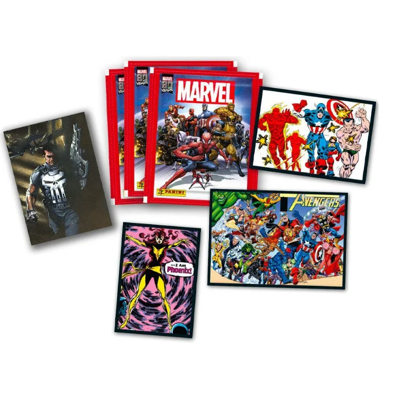 Figurinhas Marvel 80 Anos Blister Com 6 Envelopes - Panini