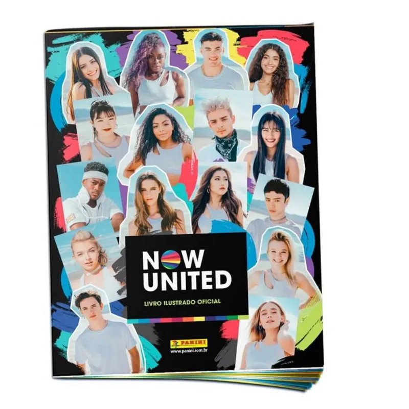 Álbum Ilustrado Oficial Now United C/5 Env Panini