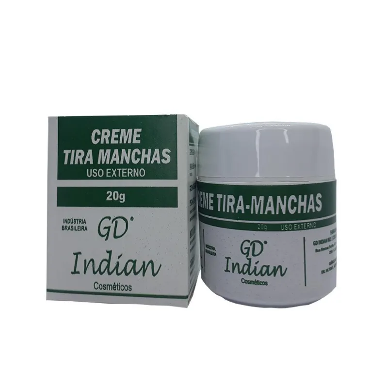 Creme Corporal Tira Manchas Gd Indian 20g