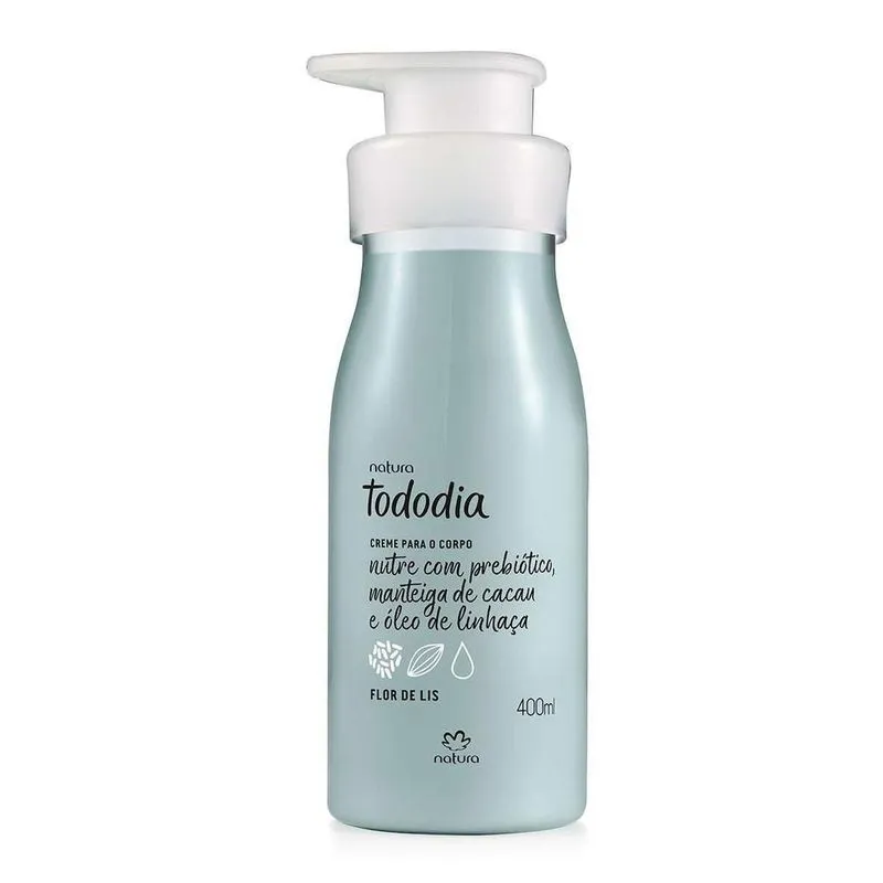 Creme Desodorante Nutritivo Para O Corpo Tododia Flor De Lis