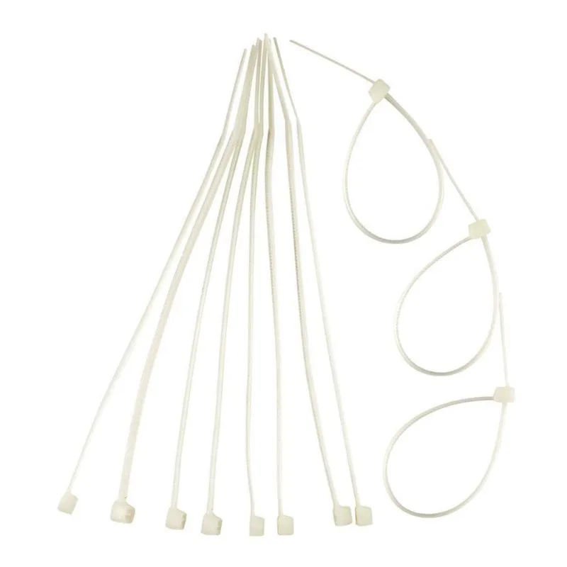 Abraçadeira De Nylon 4,8x500mm - 100 Pçs Branca - Eda
