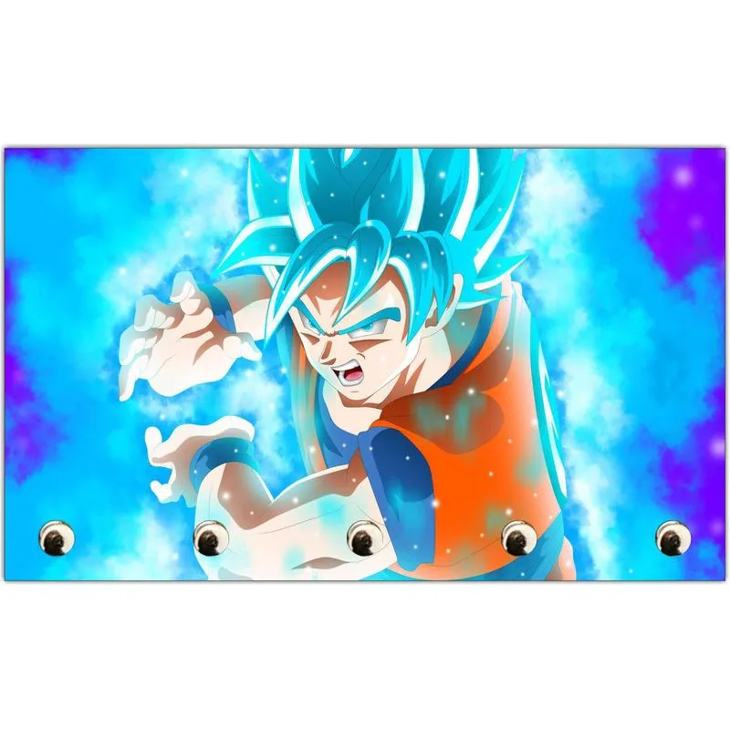 Porta Chaves Dragon Ball Goku Anime Organizador T05
