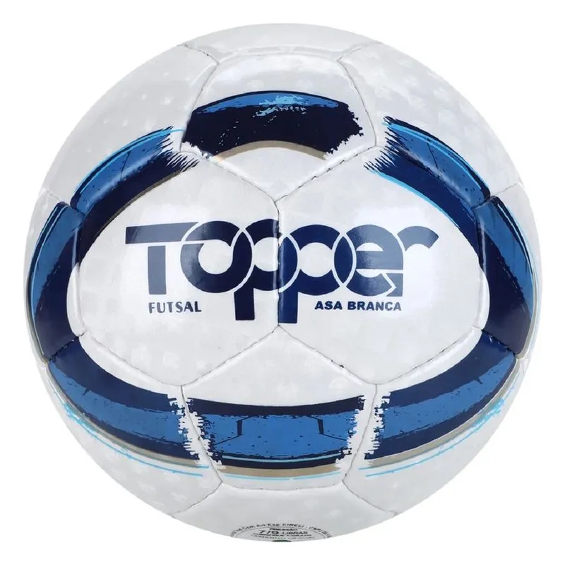 Bola Futsal Topper Asa Branca Costurada