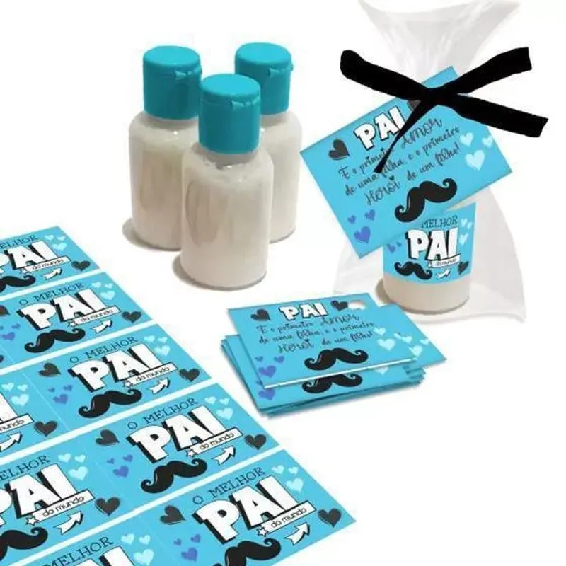 40Lembrancinhas Loção Pos Barba Dia Dos Pais/Mimo/Papaiheroi