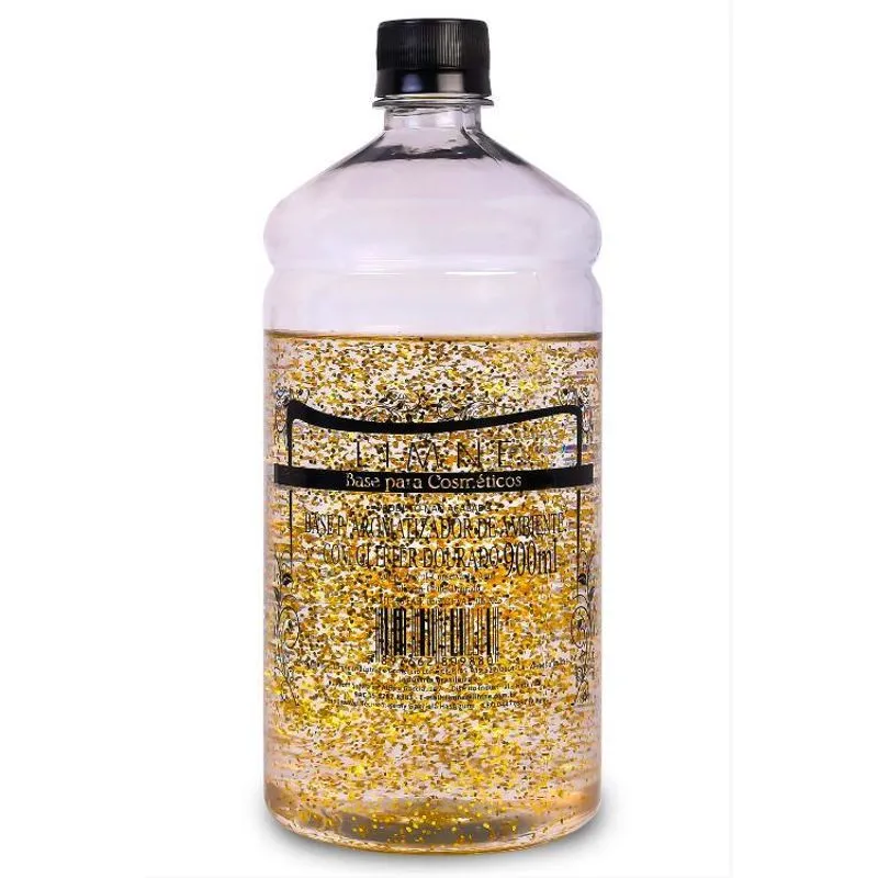 Base Aromatizador Glitter Dourado 900ml Limne
