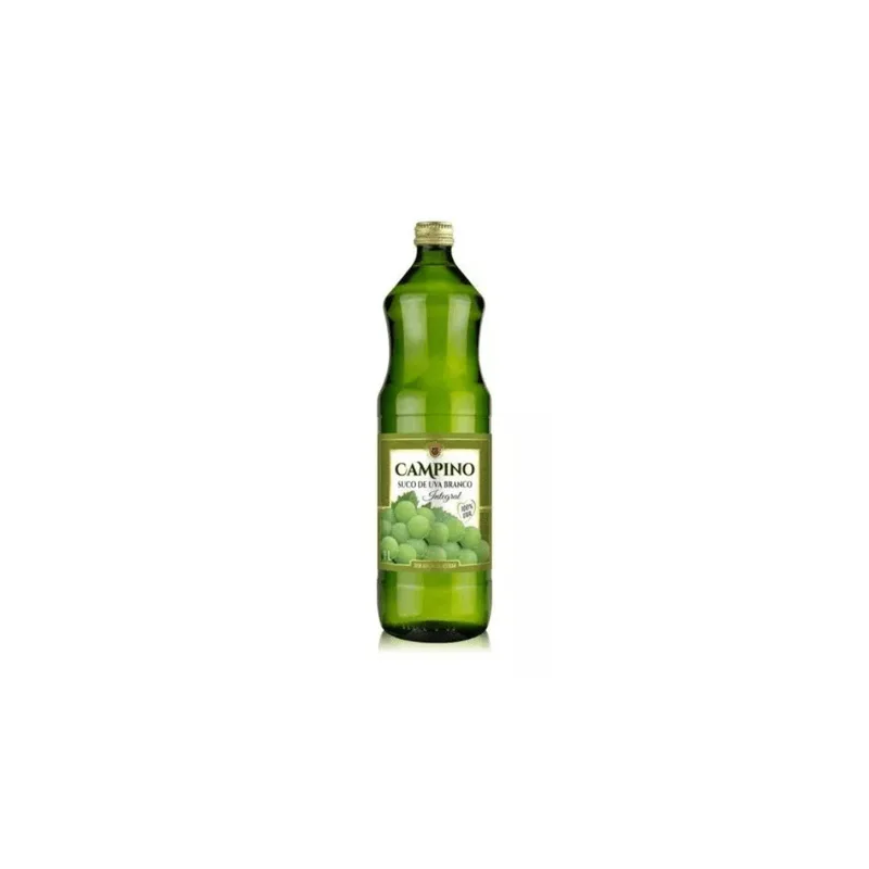 Suco De Uva Integral Niágara Branco 1 Litro Campino 100% Uva