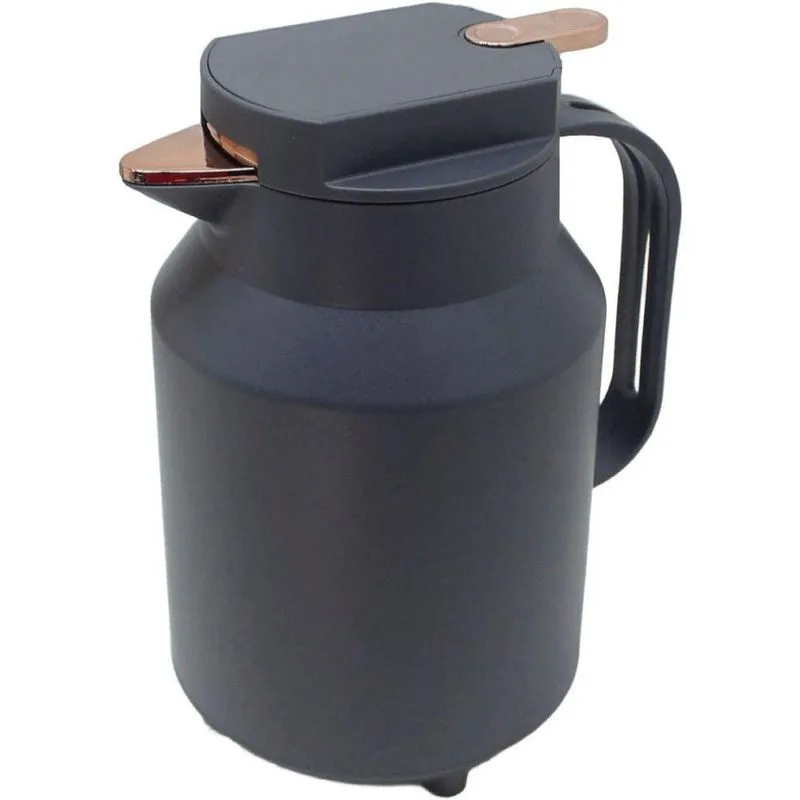 Garrafa Térmica De Mesa Preta Café Chimarrão Chá Leite 1,5l