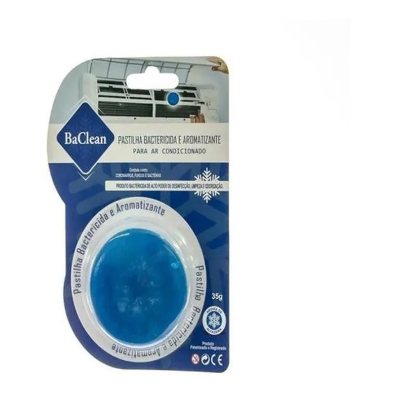 Pastilha Bactericida E Aromatizante Bambu Ar Condicionado
