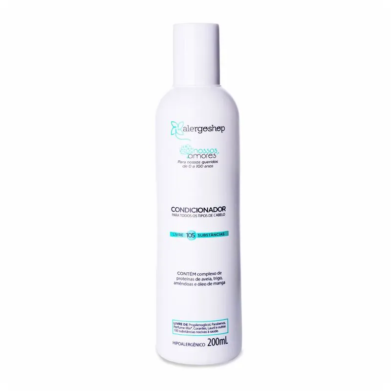 Condicionador Hipoalergênico 200ml - Nossos Amores 200ml