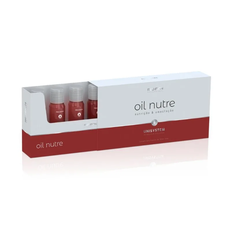 Red Iron Unisystem Oil Nutre Ampola 30ml X 6un