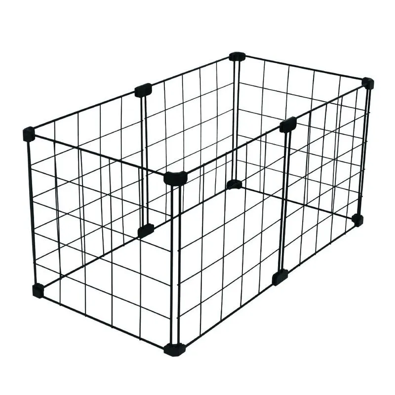 Cercado Aramado Porquinho da Índia Corredor 30x60 Cm Preto