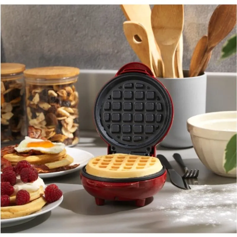 Mini Máquina de Waffle 4 em 1 / Waffle Quiche (110V)