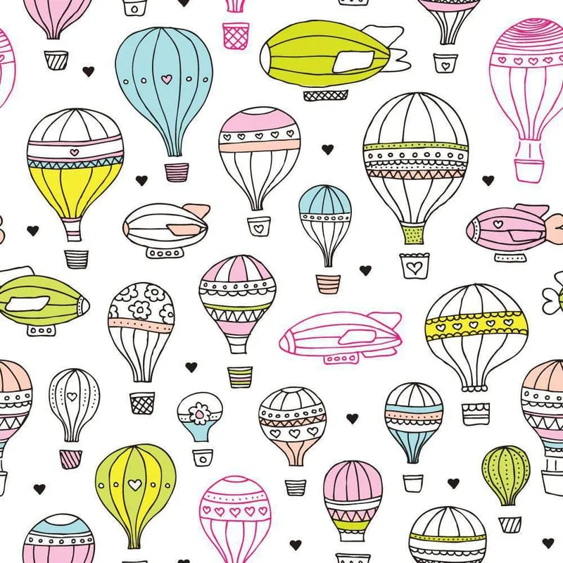 Papel De Parede Adesivo Infantil 0070 - 1 M X 0,58Cm