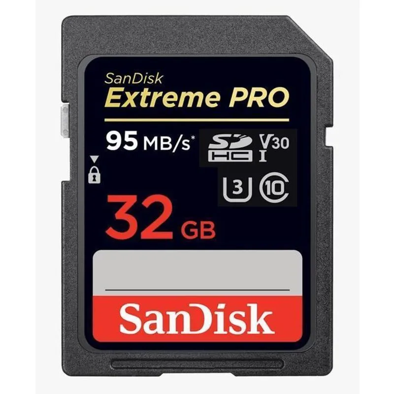 Sandisk Sdhc Extreme Pro Classe10 95mb/s 32gb Uhs-3 Original