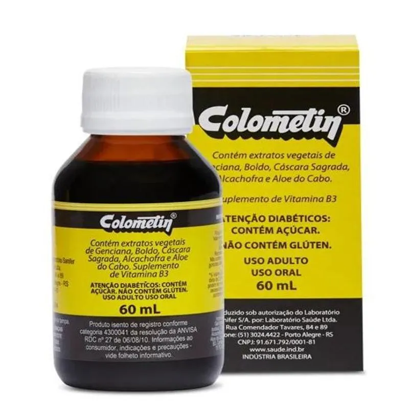 COLOMETIN 60ML SAUDE