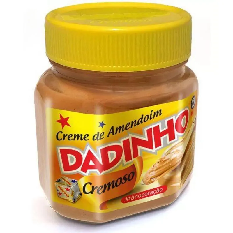 Dadinho Creme De Amendoim Cremoso 180g