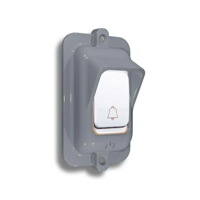 Prot. Anti Furto E Chuva P/ Campainha B-max Cinza