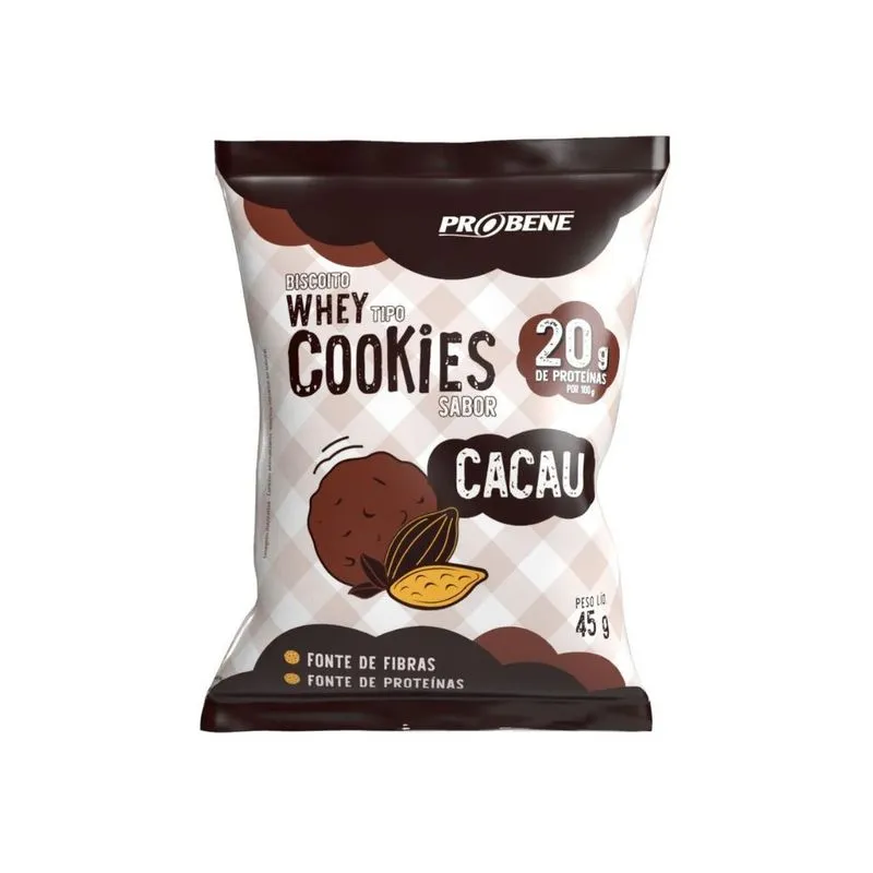 Cookie Probene 20g De Proteinas Cacau 45g