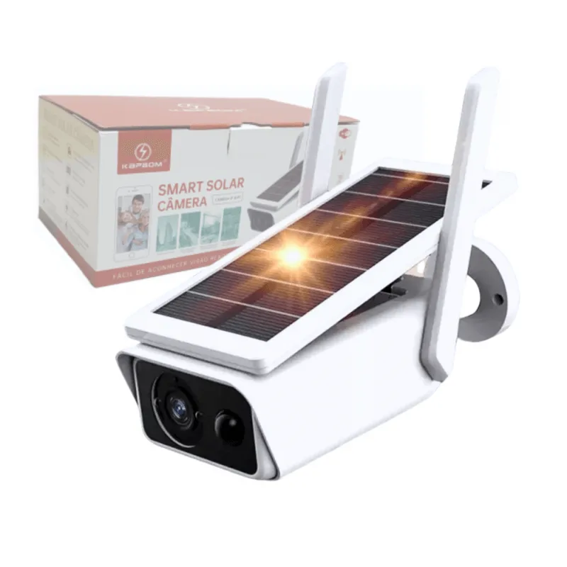 Câmera De Segurança Wifi Energia Solar Ou Bateria