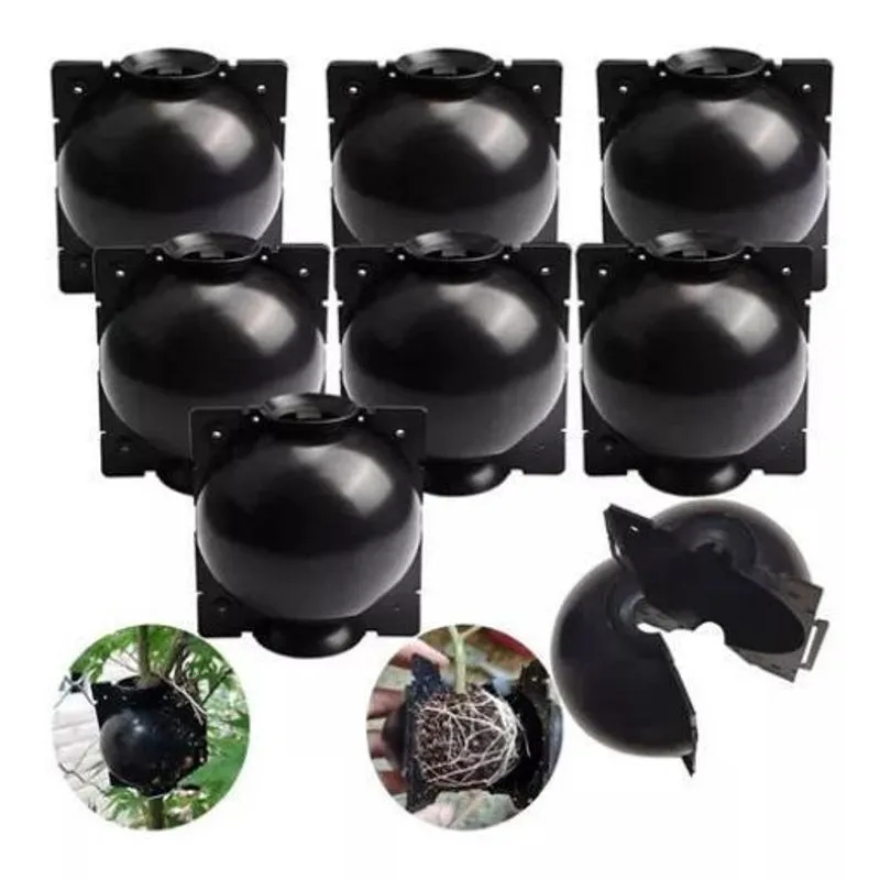 Kit 6 Un Bola Enraizadora Esfera Rooter P Alporquia Planta