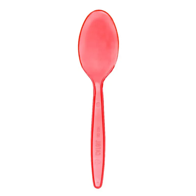 Colher Sobremesa Vermelho Cristal c/50 - Catgil