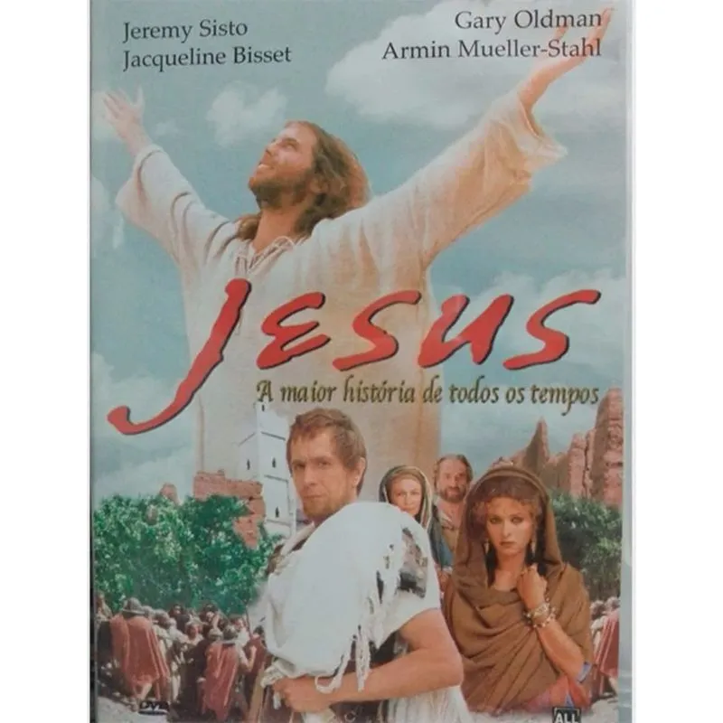 Jesus a maior historia de todos os tempos dvd original lacrado